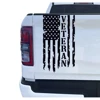 New Veteran Retired American Flag Truck Tailgate Vinyl Decal Sticker for most Trucks