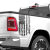 New Distressed American Flag Truck Tailgate Vinyl Decal USA Sticker fits most Trucks